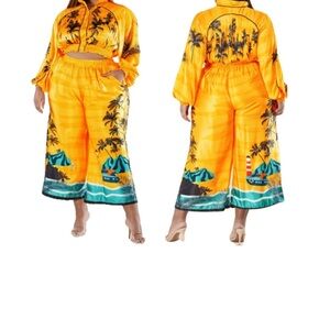 L'ATISTE Vibrant Yellow Tropical Set 2X